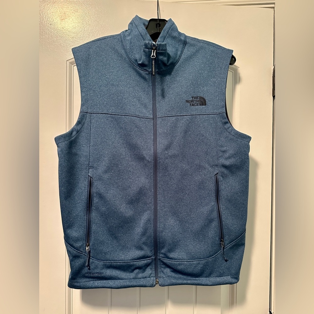 Men’s Blue Northface Vest - Size M